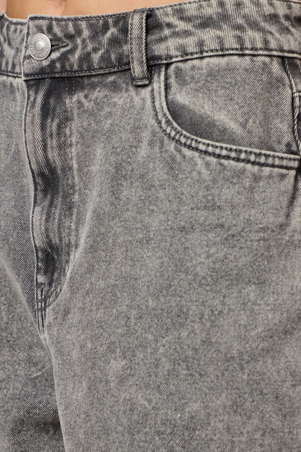 Abbi Shorts - Denim gris clair