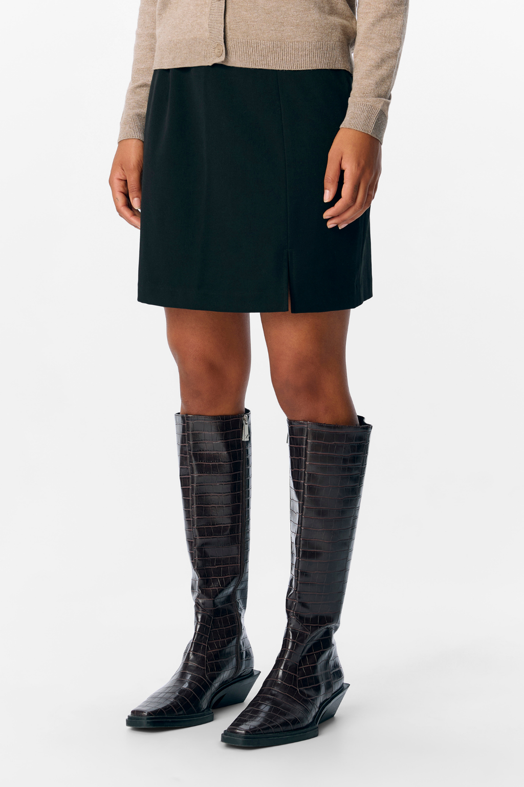 Lisa MW Mini Rok - Zwart