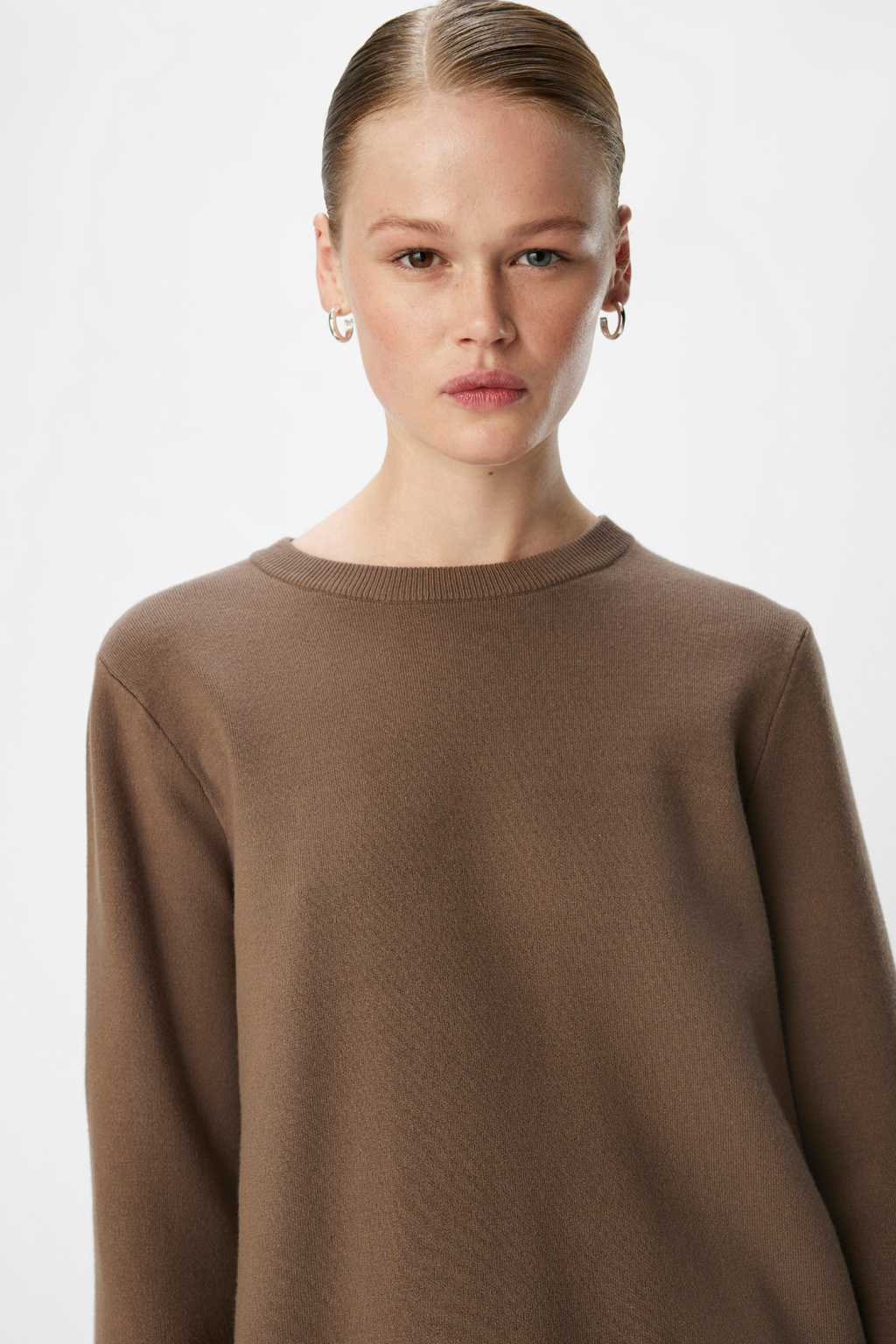 Reynard O -Neck -pullover - Morel
