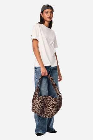 Amanda Xl Bumbag - Black Leo