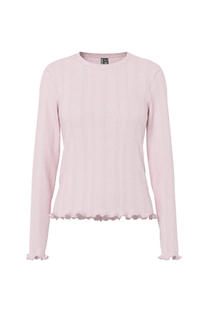 Haut Col Rond Marie - Spatule Rosée