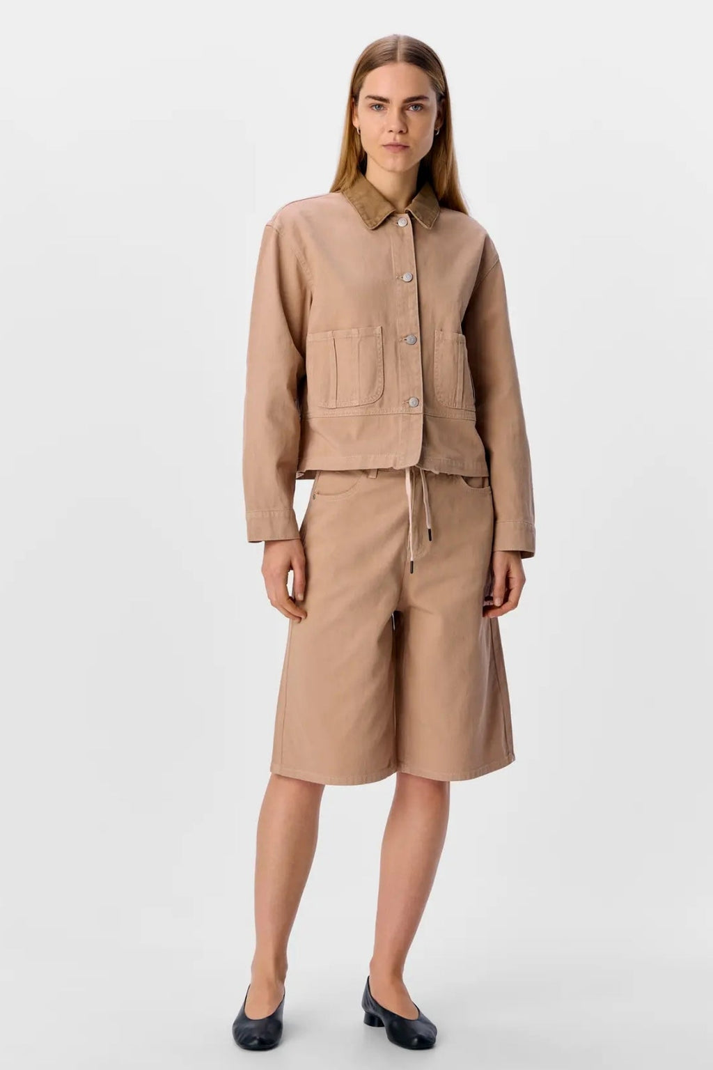 Jeans Avery Bermuda - Sandshell