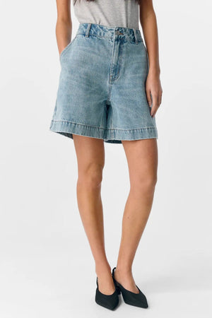 Jen Shorts - Denim bleu moyen