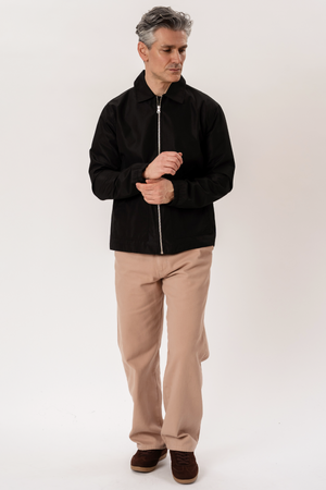 Short Zip Jacket - Black