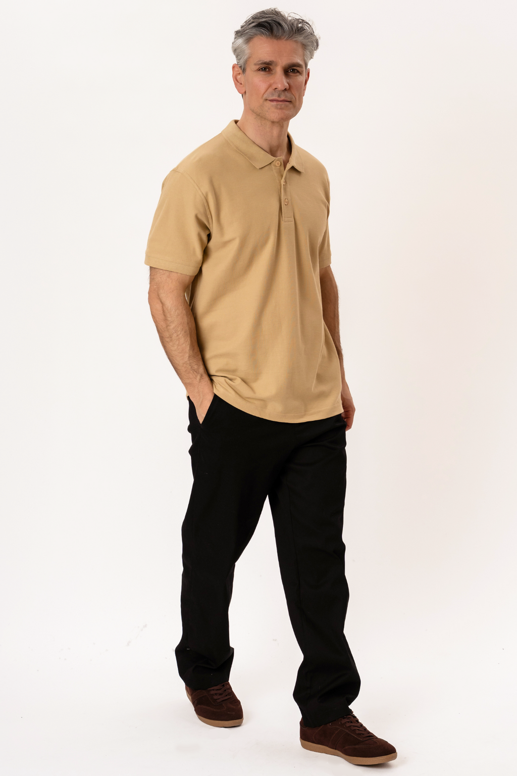 Basic Poloshirt - Khaki