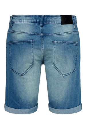Denim Shorts - Blue