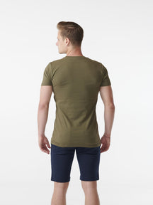 T-shirt musculaire - Green de l'armée