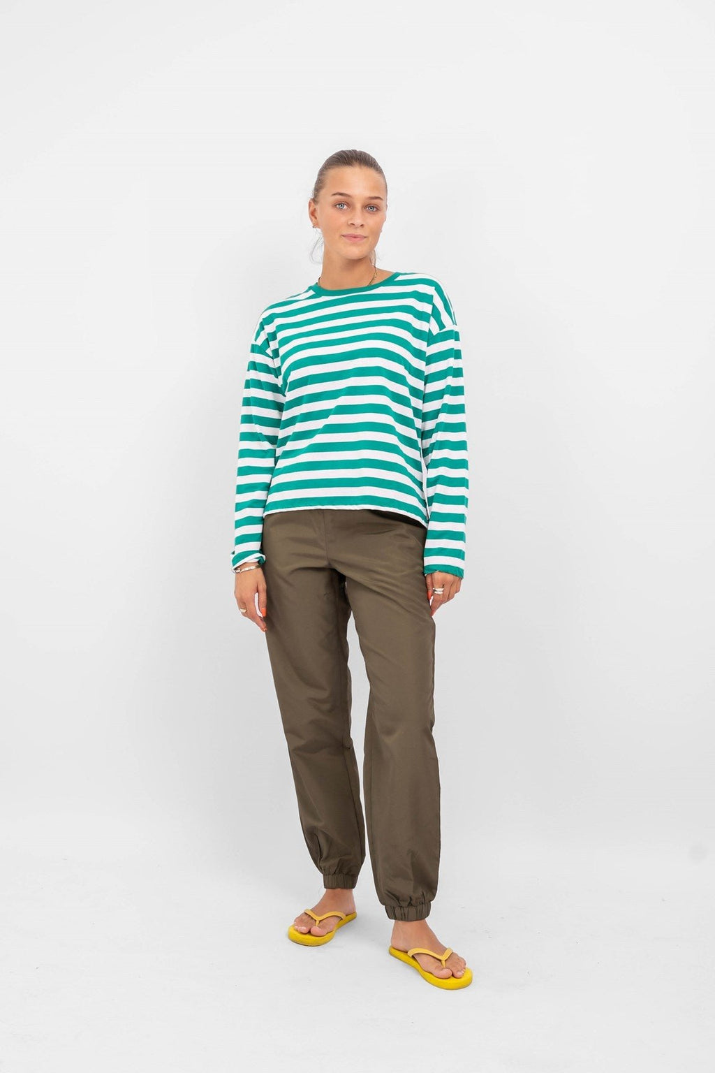 Nelli Long Sleeve Sweater - Green