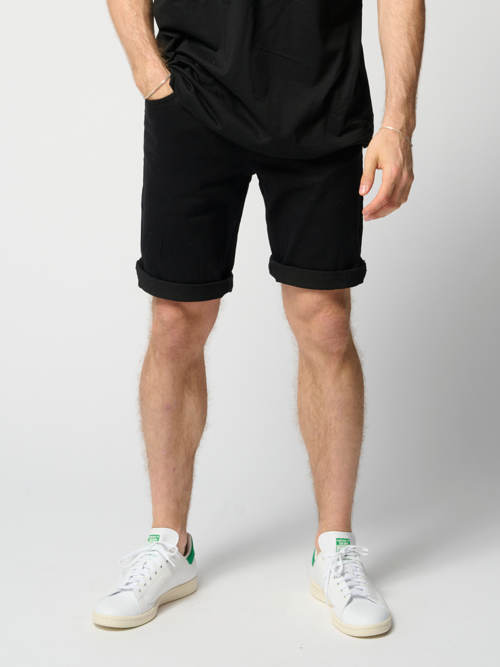 The Original Performance Denim Shorts - Jet Black