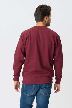 Basic Crewneck - Bourgogne Red