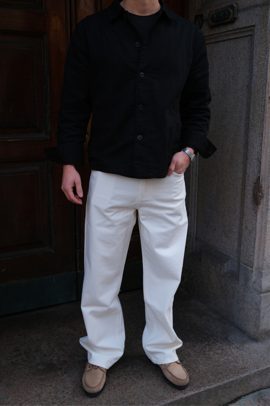 William Regular Jeans - White Denim