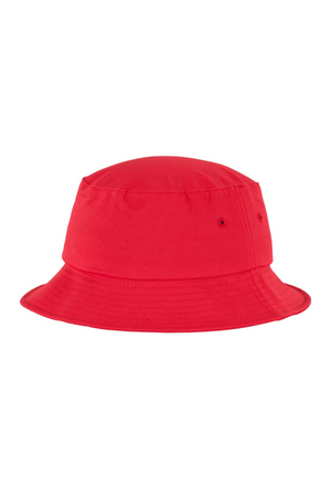 Chapeau Bucket en coton sergé - Rouge