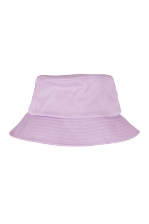 Chapeau Bucket en coton sergé - Lilas