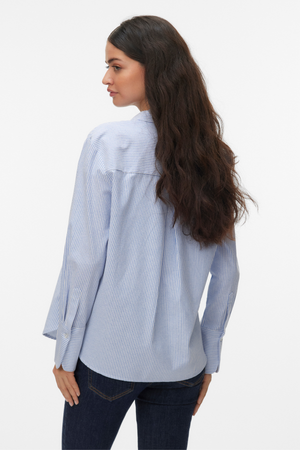 Inge Shirt - Palace Blue Sneeuwwitje