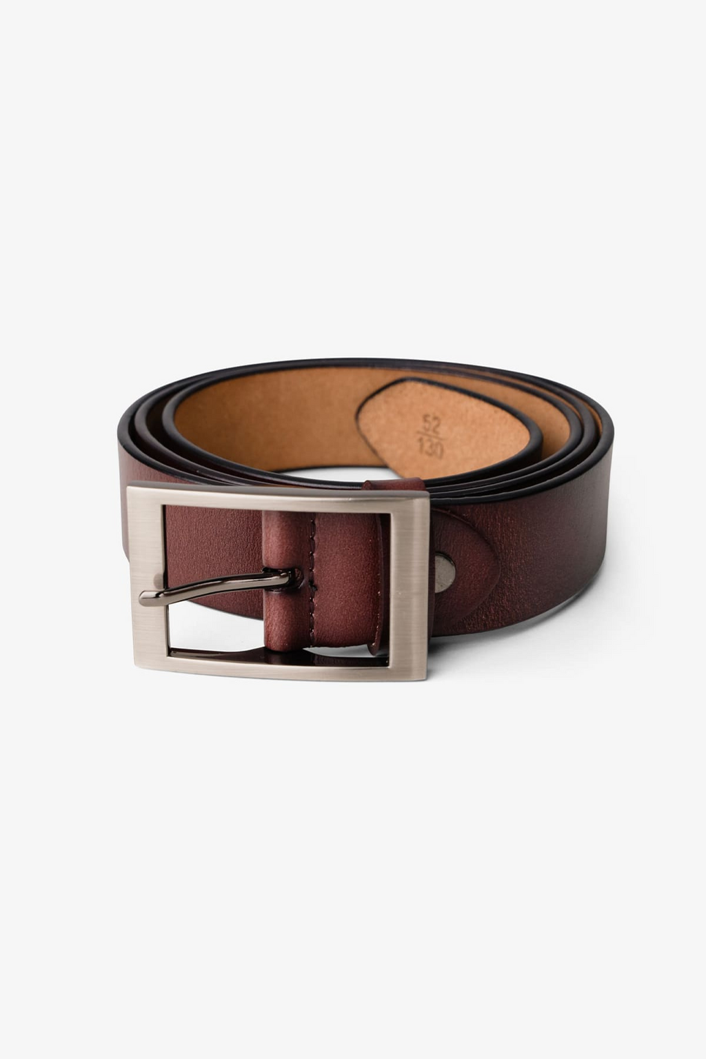 Texas leren riem - bruin
