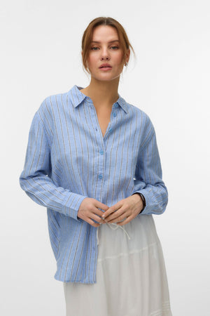 Chemise Linn - Blazer Bleuet Bleu Marine-Marine