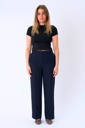 Klassiek pak Pants - Navy Pinstripe