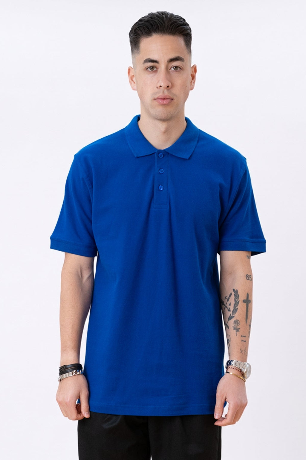 Basic Polo - Blauw