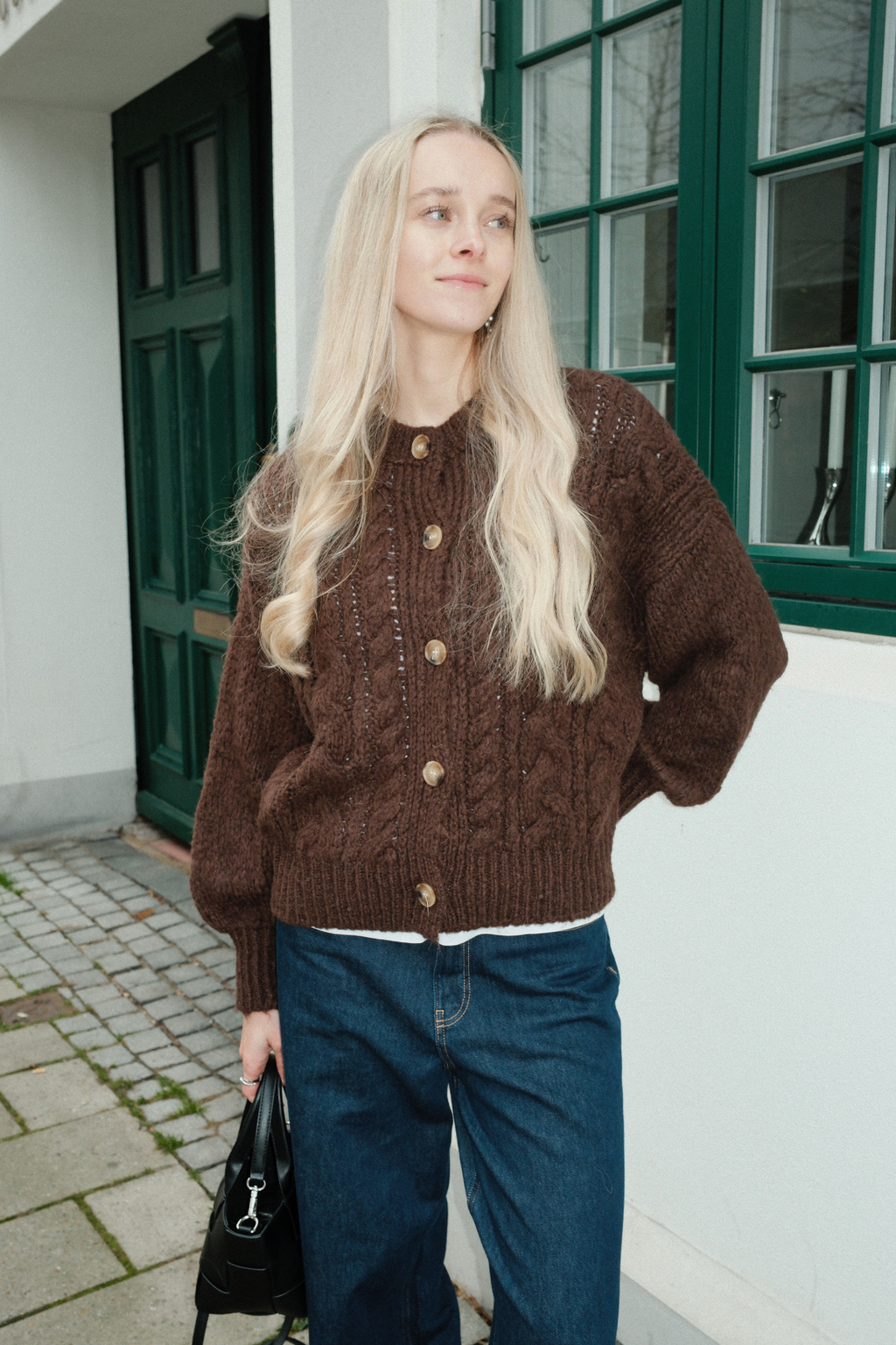 Botton breisel - Bruin