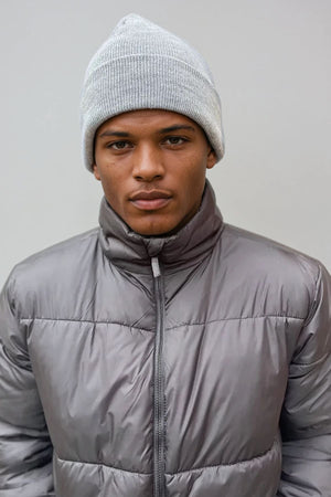 Klassieke muts - Heide Grijs