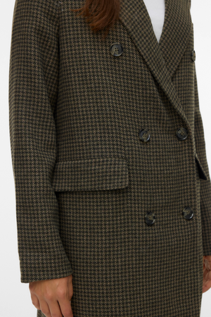 Bristol Long Coat - druivenblad