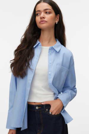 Chemise Inge - Bleu Brunnera