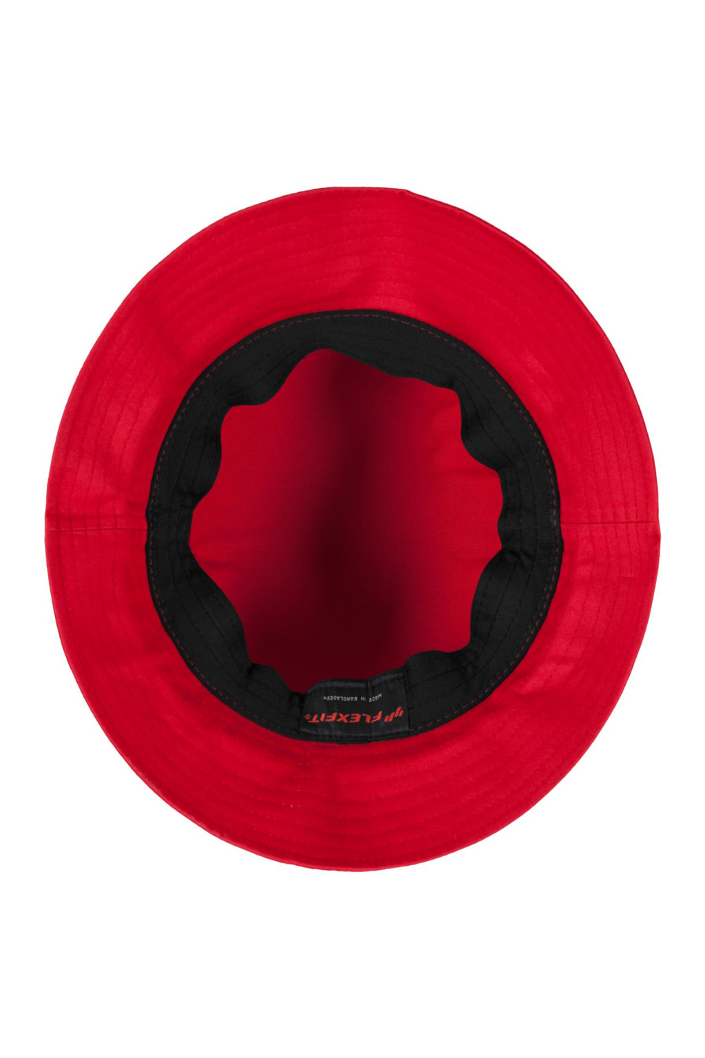 Chapeau Bucket en coton sergé - Rouge