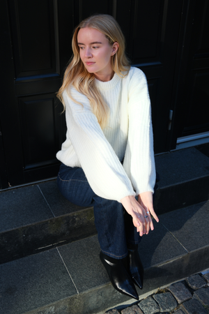 Gabriela Knit - Blanc