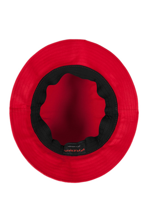 Katoenen emmerhoed - Rood