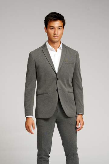 Le blazer de performance original - melange gris foncé