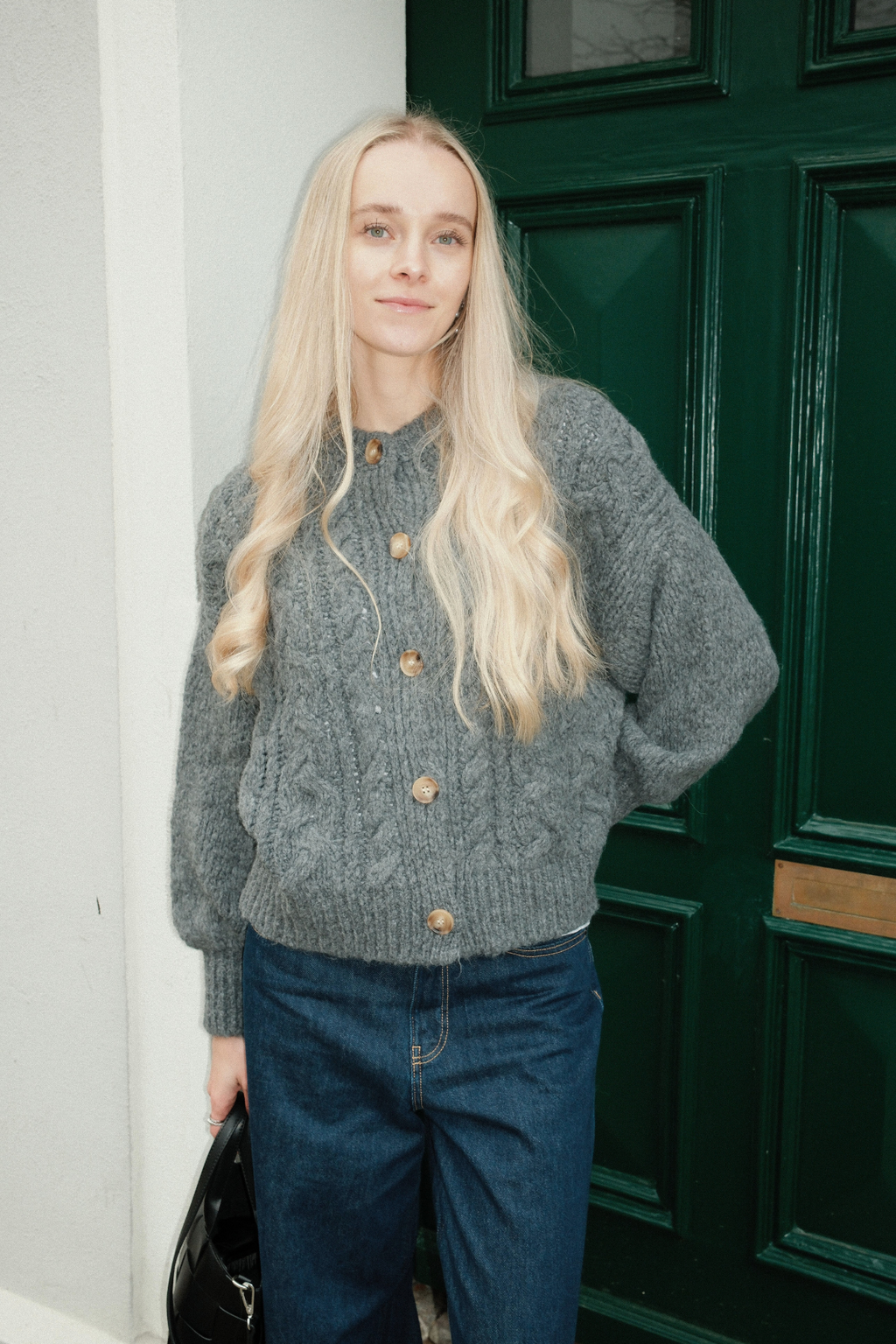 Botton Knit - Grijs