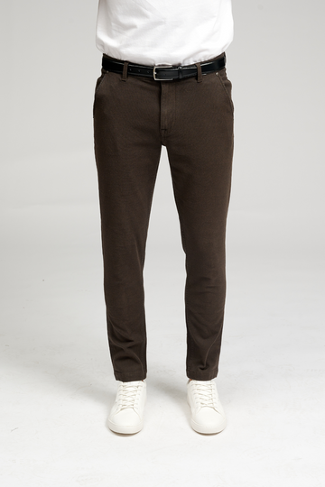 La performance originale Structure Pantalon - brun foncé