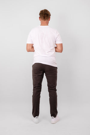 La performance originale Structure Pantalon (régulier) - brun foncé