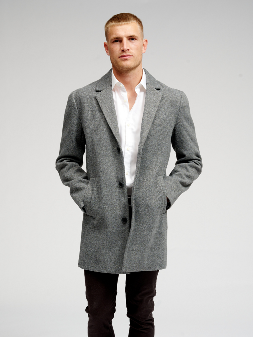 Manteau classique - gris