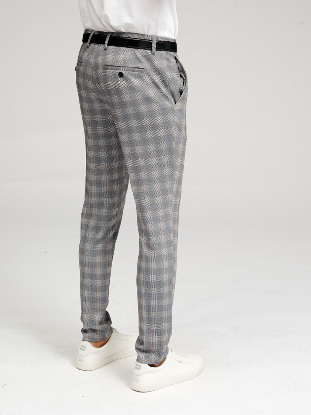 L'original Performance Pants - Lightgrey Checkered (Limited)