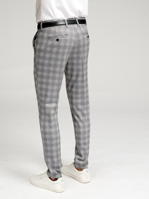 L'original Performance Pants - Lightgrey Checkered (Limited)