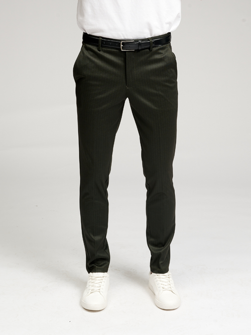 De Originale Performance Pants - Mørkegrøn Stribet (Limited) - TeeShoppen - Grøn