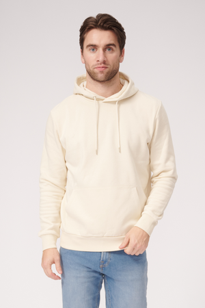 Sweat à capuche de base - beige légère