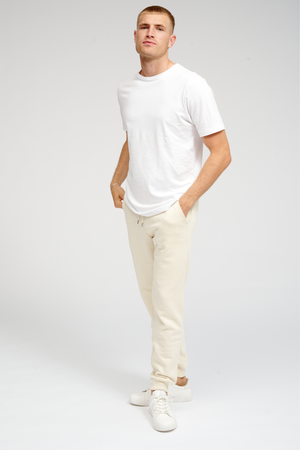 Pantalon de survêtement de base - beige légère