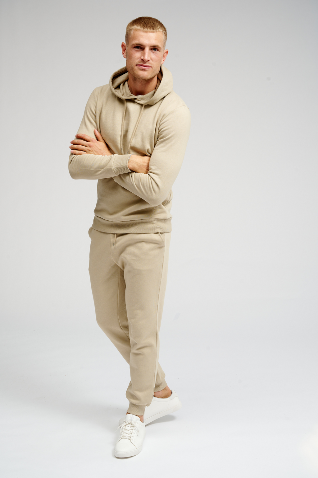 Basic Sweatpants - Dark Beige