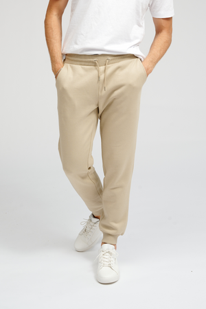 Basic Sweatpants - Dark Beige