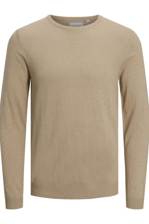 Crewneck de base en tricot - Beige