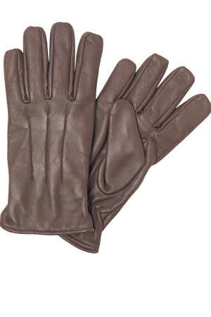 Gants en cuir classiques - marron