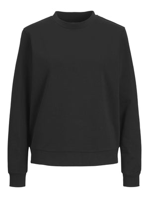 Basic Crewneck Sweat - Sort - TeeShoppen - Sort