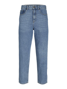 Le jean maman de performance original - Denim bleu clair