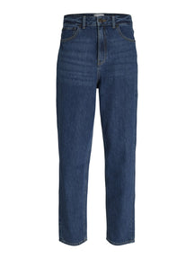 Le jean maman de performance original - denim bleu moyen