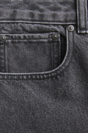 The Original Performance Mom Jeans - Washed Black Denim