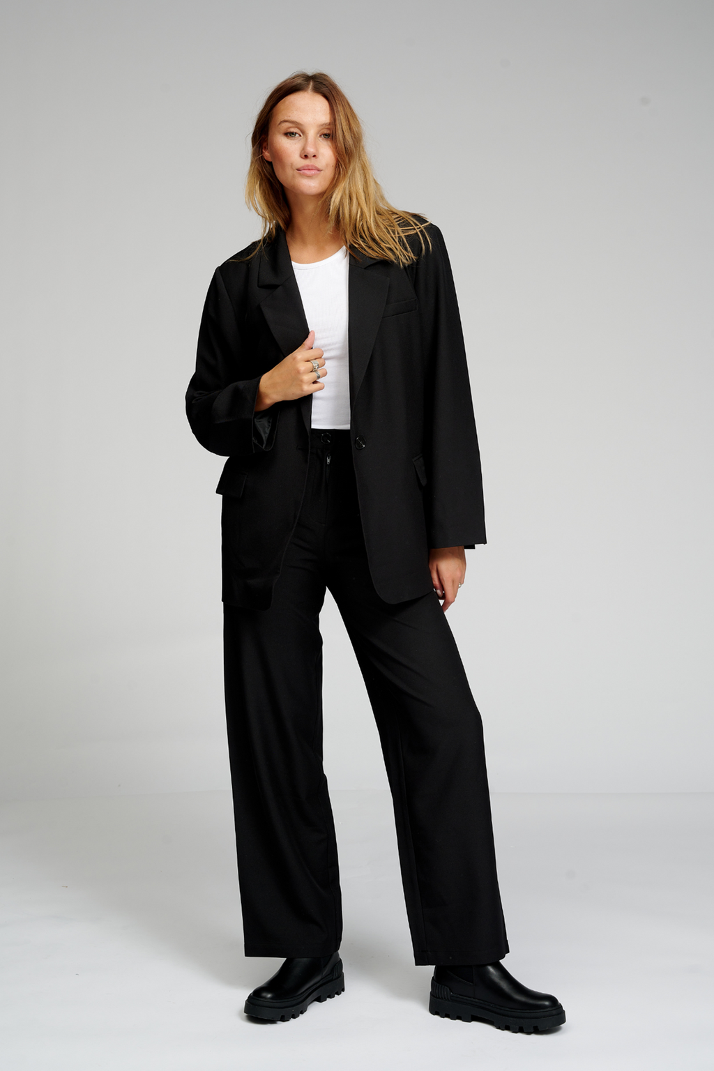 Blazer surdimensionné - noir