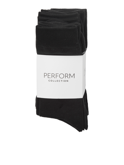 De Originale Performance Strømper 10-Pak (Dame) - Sort - TeeShoppen - Sort