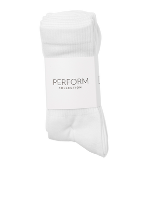 Chaussettes de sport 5 pcs. - Blanc